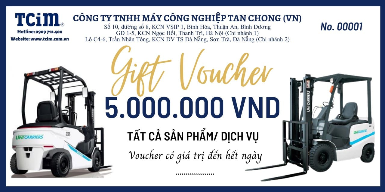 KHUYẾN MÃI MÙA HÈ, COMBO GIẢM GIÁ CỰC SỐC KHI MUA  - THUÊ XE NÂNG